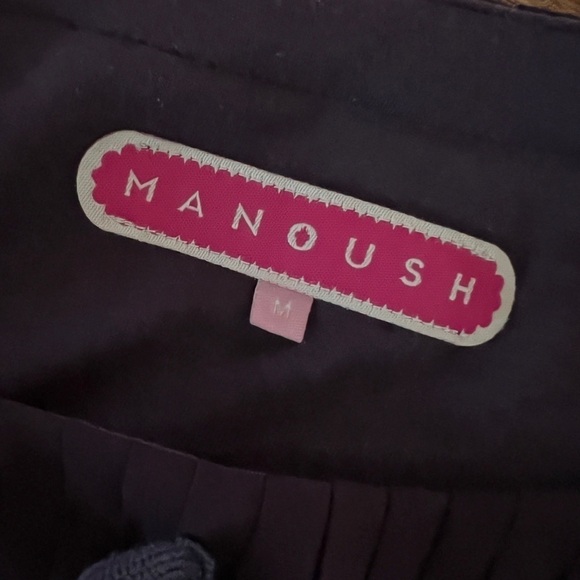 Manoush Paris Boutique Designer Dress M Purple - Picture 13 of 16